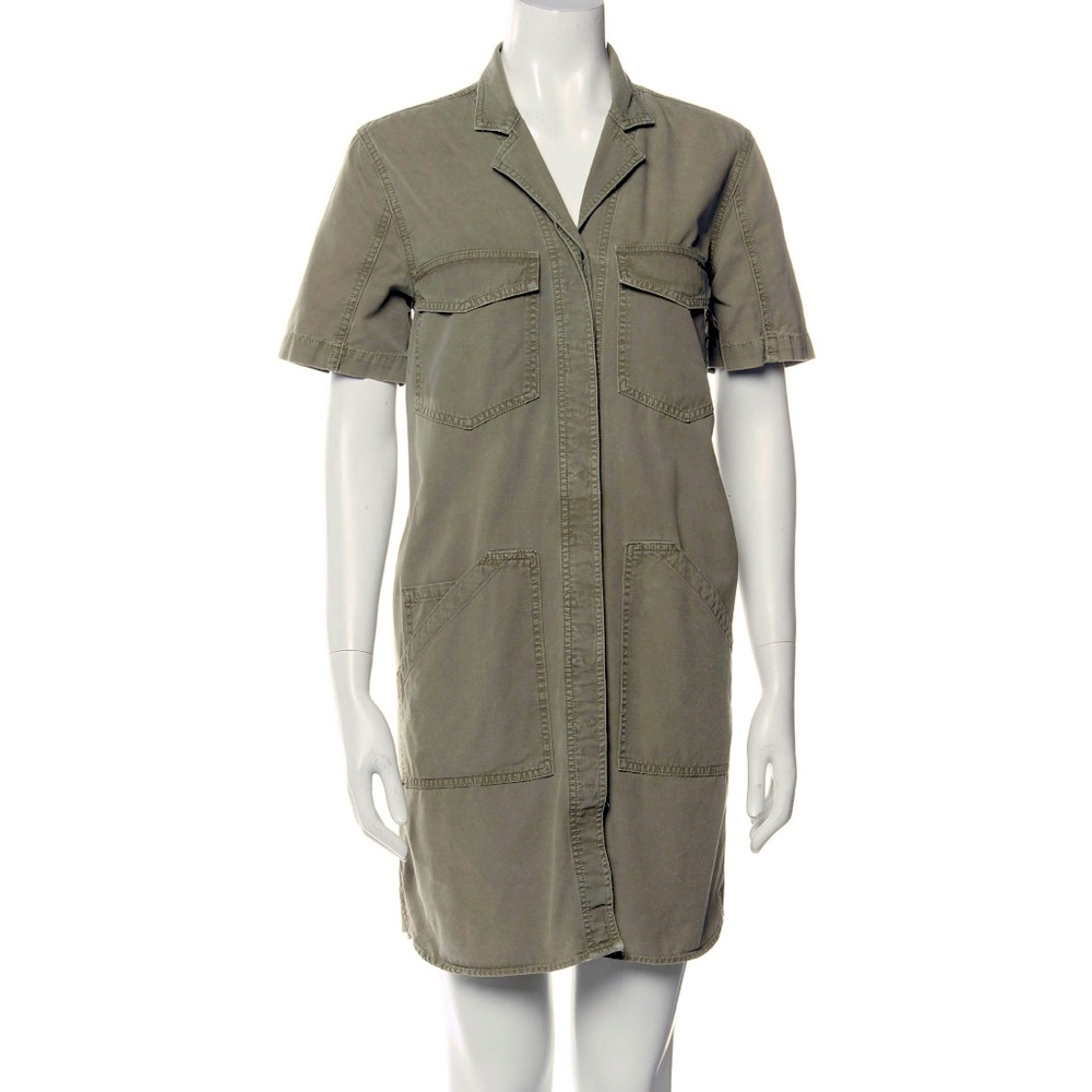 JBrand GUC olive green dress, sz M